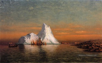 Flotte de pêche au large de Labrador William Bradford Peinture à l'huile